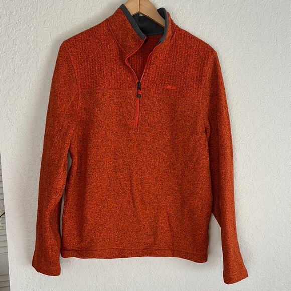 NEW Koppen 1/2 Zip Fleece Pullover Mens Medium Outdoor Collar Rugged Hiking Camp - Picture 1 of 7